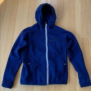 Cotopaxi Sambaya Fleece Lined Hooded Zip Up Jacket Blue Size Small Gorpcore Hike